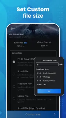 Video Compressor And Converter android App screenshot 1