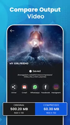 Video Compressor And Converter android App screenshot 2